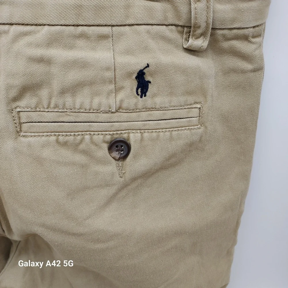 Polo Ralph Lauren Kids Khaki Flare Leg Chino Pants Size 14‎ UNISEX PANTS